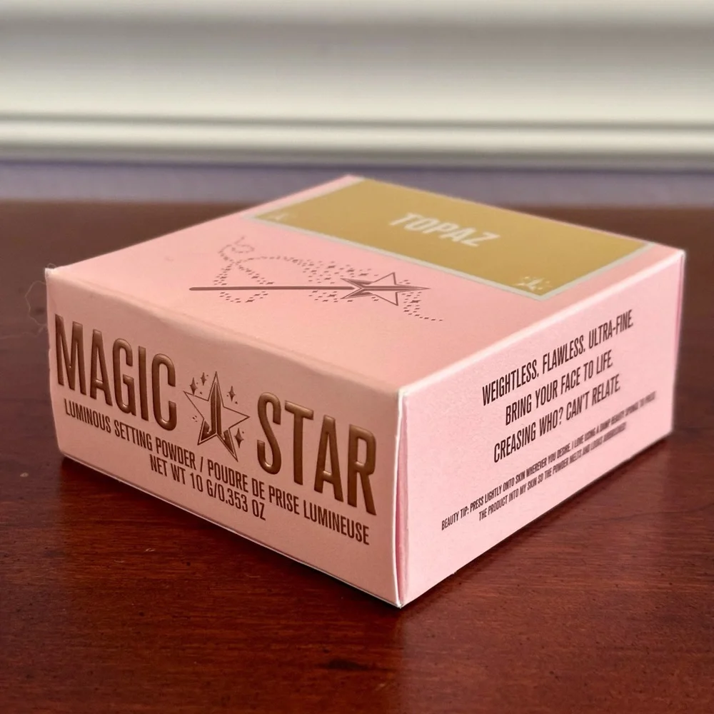 Jeffree Star Magic Star Luminous Setting Powder in Topaz – NEW